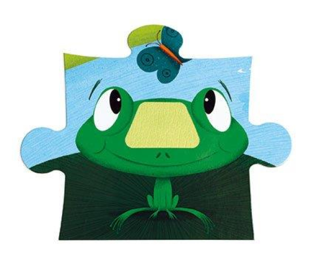 Janod Puzzle sensoryczne 20 elementów Farma - 1008606 - zdjęcie 4